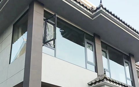 aluminum casement windows project