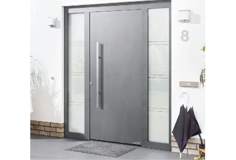 Aluminium Double Front Doors
