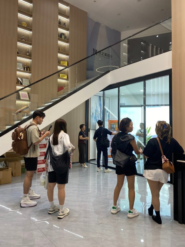 Malaysian Clients Visit Delanshini Doors and Windows