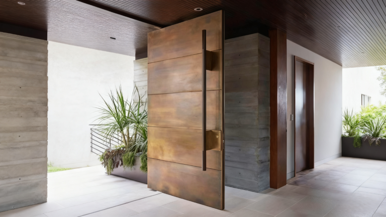 aluminum entrance doors commercial