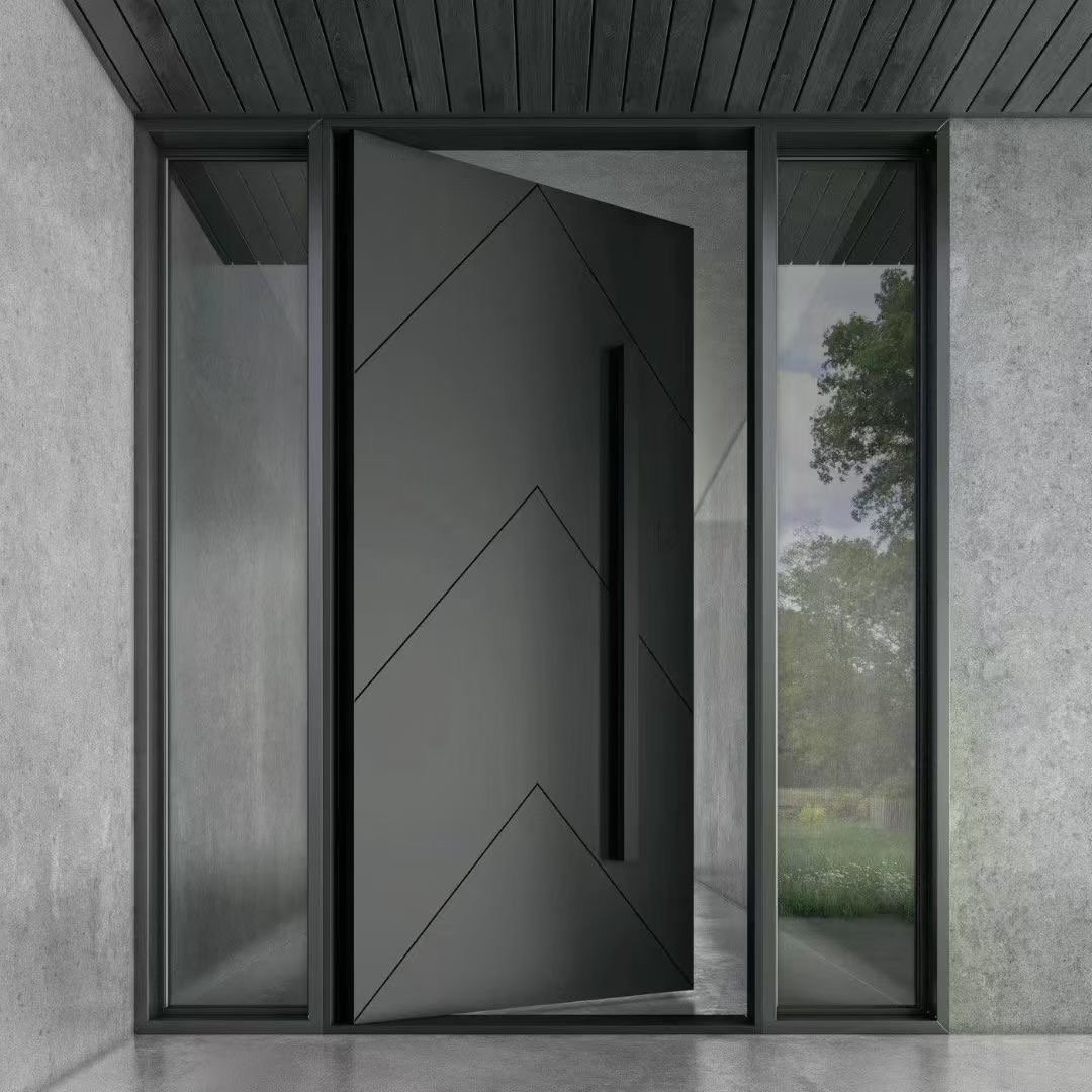 storefront aluminum doors