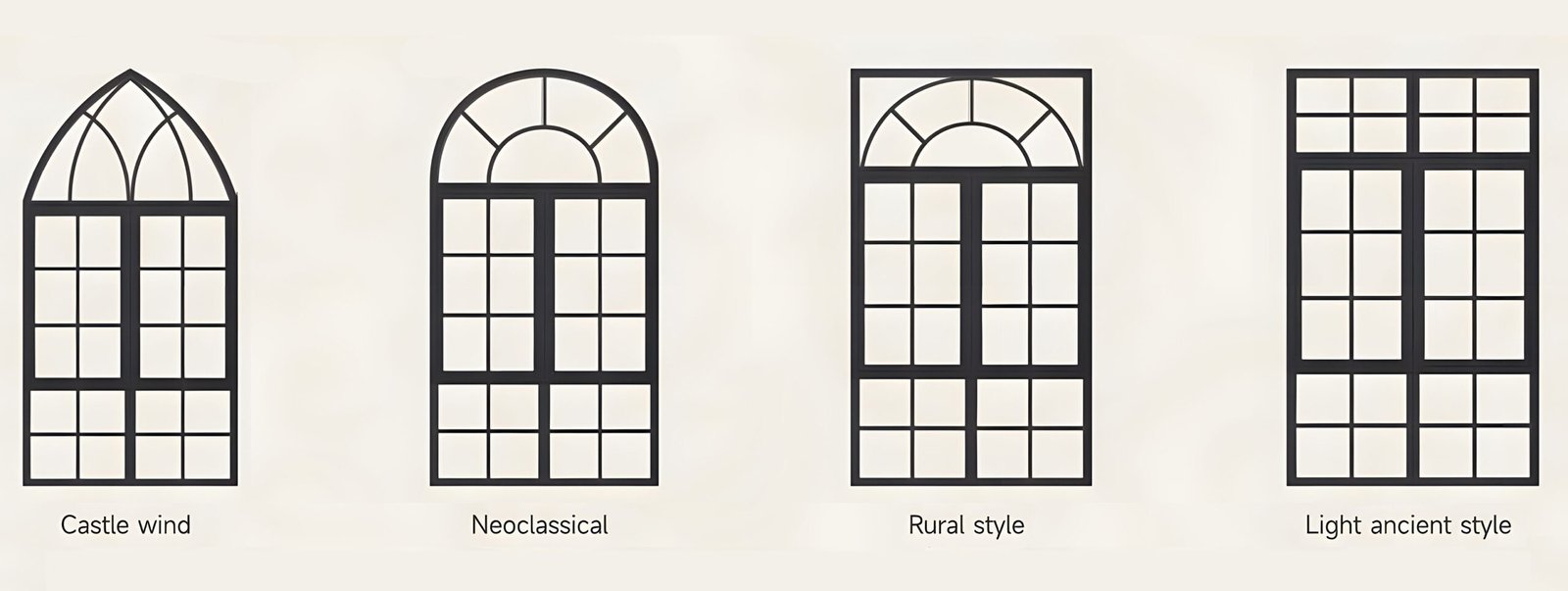 French Windows style