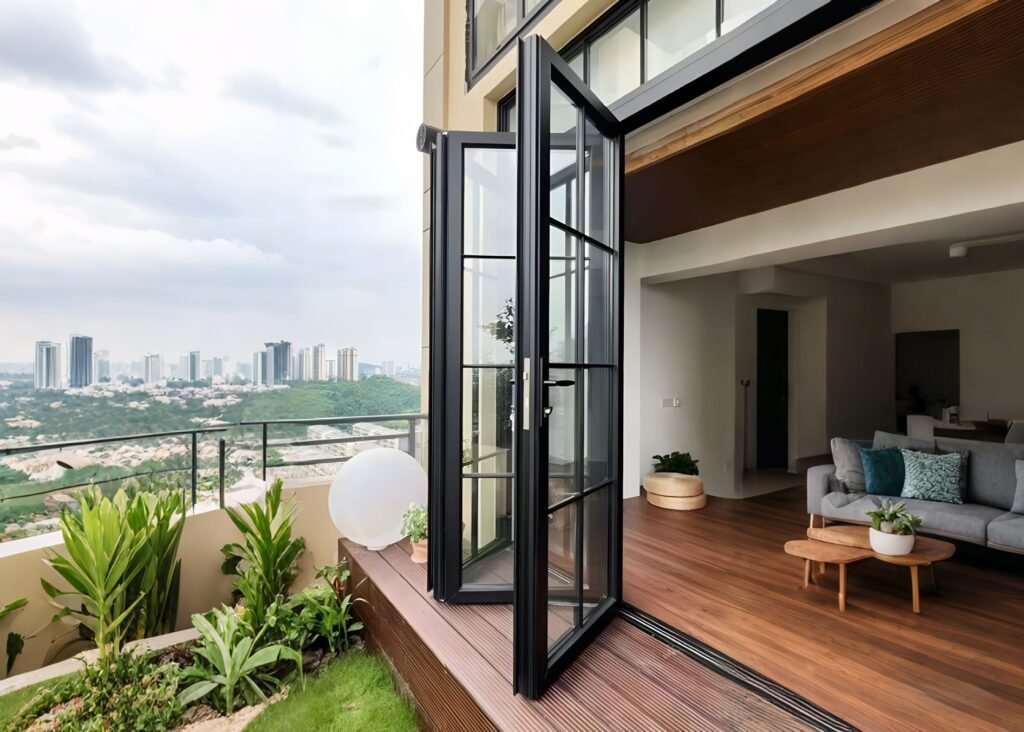 folding french doors