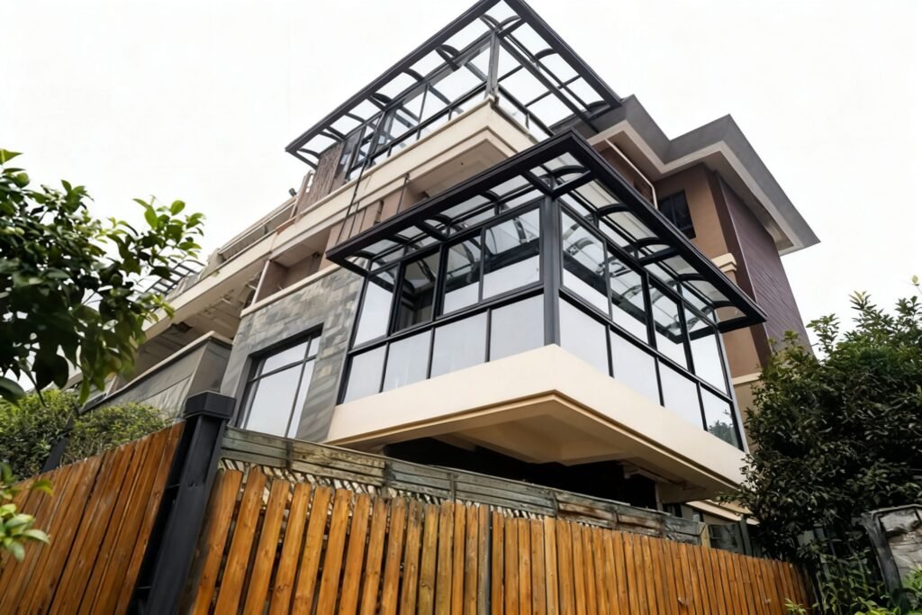 glass patio enclosure