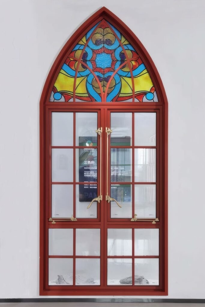 Specialty-Shaped Windows stained glass transom windows