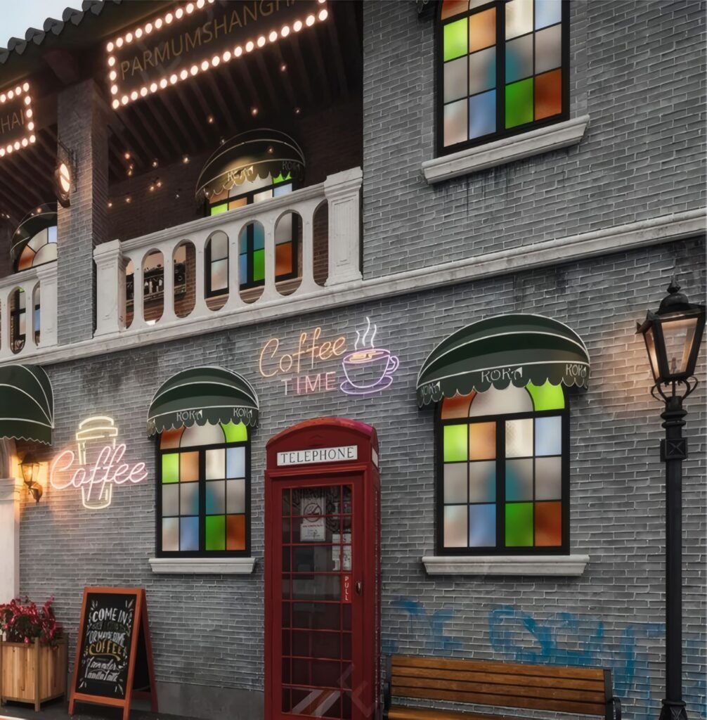 Specialty-Shaped Windows vintage stained glass windows​