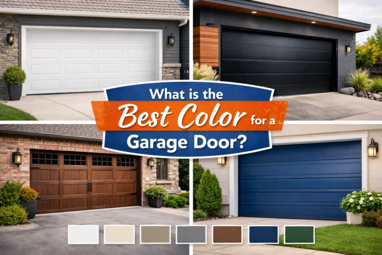best color for garage door