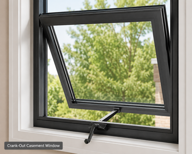 Crank-Out Casement Window