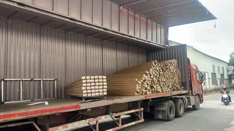 HDF Wooden Door Orders Successfully Loaded for Export Shipment