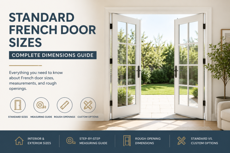 Standard French Door Sizes Complete Dimensions Guide