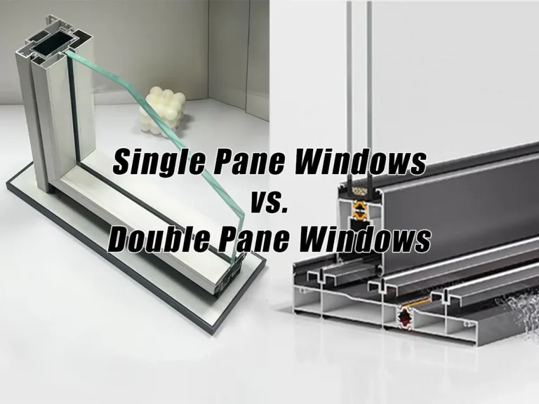 Double vs. Single Pane Windows