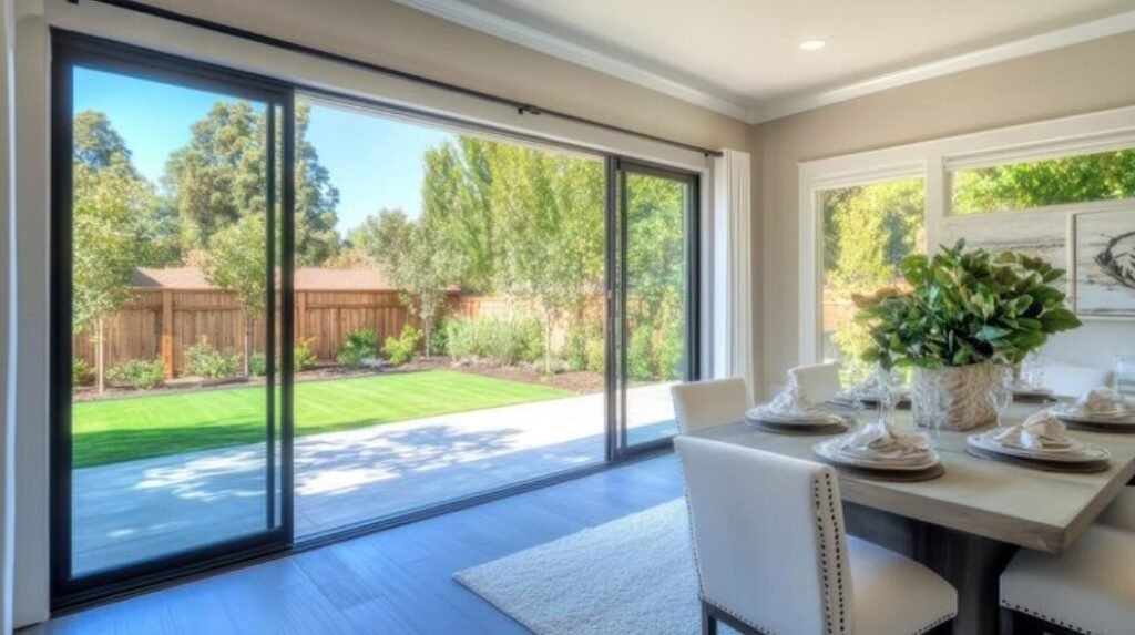 double sliding glass patio doors