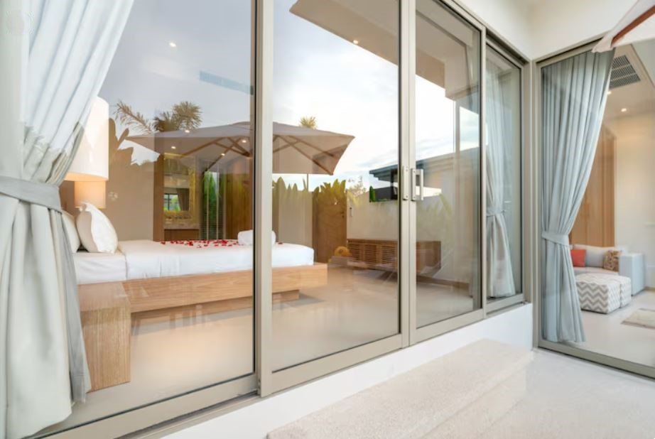 double sliding glass patio doors