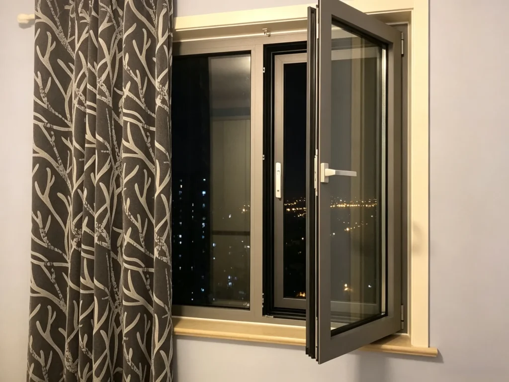 hinged windows