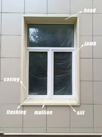 Exterior Parts of a Window