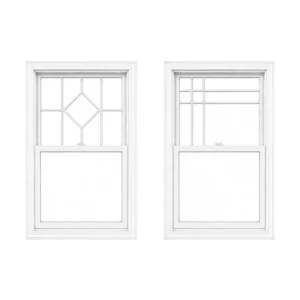 Custom Grid Aluminum Casement Window