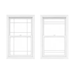 Modern Grid Aluminum Casement Window
