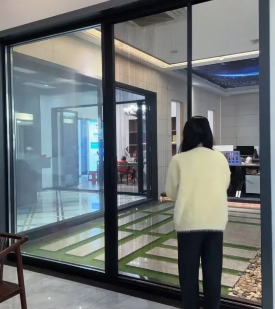 french doors with retractable screens